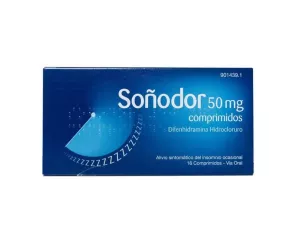 Soñodor 50 Mg 16 Comprimidos
