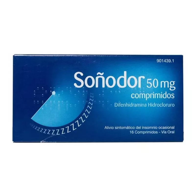 Soñodor 50 Mg 16 Comprimidos