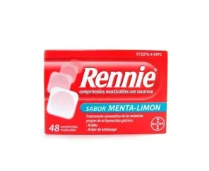 Rennie 48 Comprimidos Masticables C/ Sacarosa