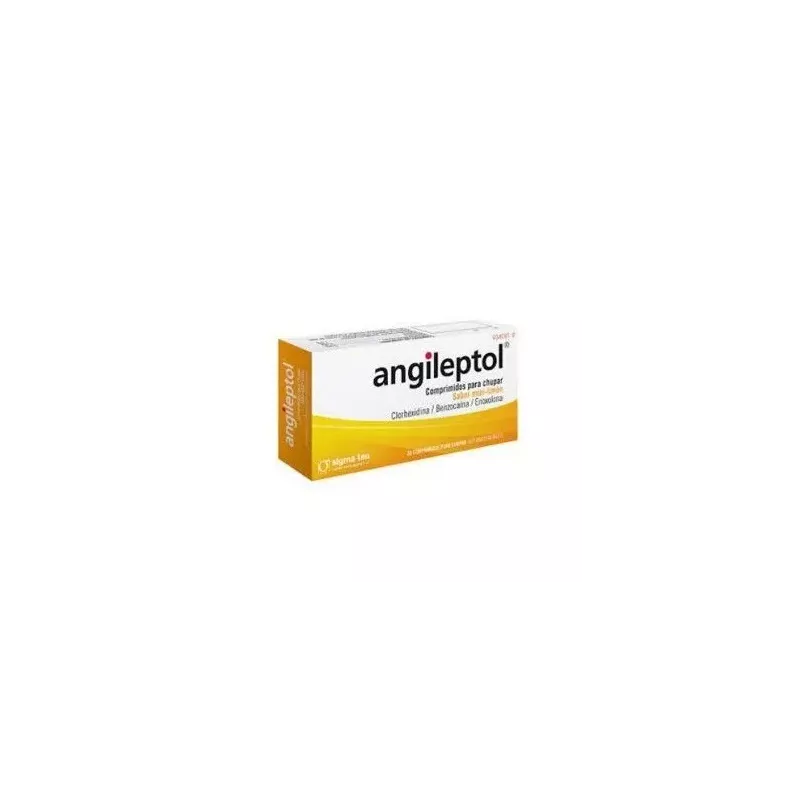 Angileptol 30 Comprimidos Para Chupar Miel-Limon