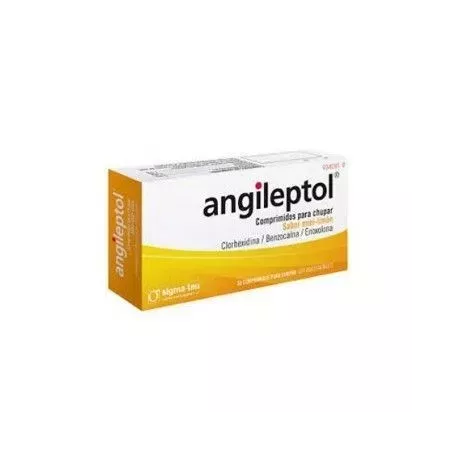 Angileptol 30 Comprimidos Para Chupar Miel-Limon