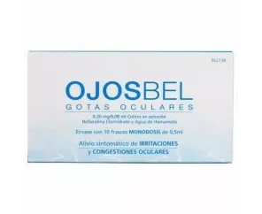 Ojosbel Colirio 10 Monodosis Solucion 0.5 Ml