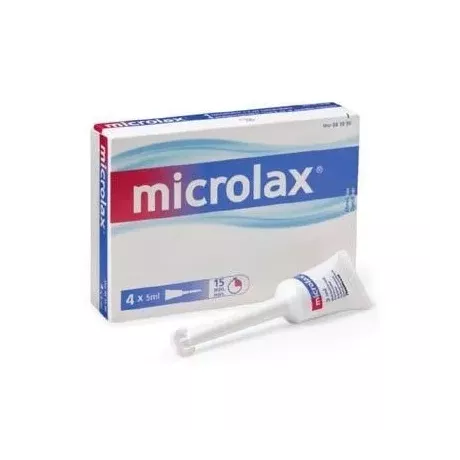 Micralax Emulsion Rectal 4 Microenemas 5 Ml