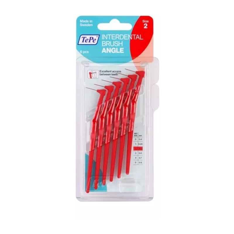 Cepillo Interdental Tepe 0.5 Mm Rojo