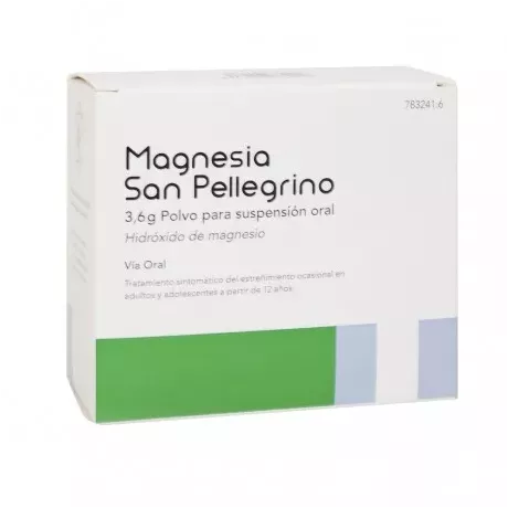 Magnesia San Pellegrino 3.6 G 20 Sobres Polvo Suspension Oral