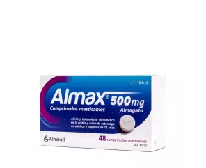 Almax 500 mg 48 Comprimidos Masticables | Farmacia24hbenimaclet.com
