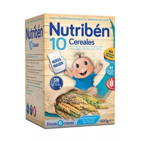 Nutriben 10 Cereales  1 Envase 600 G