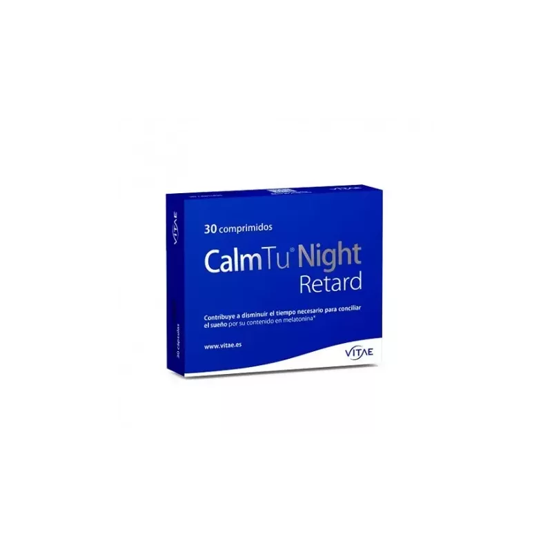 Calmtu Night Retard 30 Comprimidos Vitae | Tufarma.online