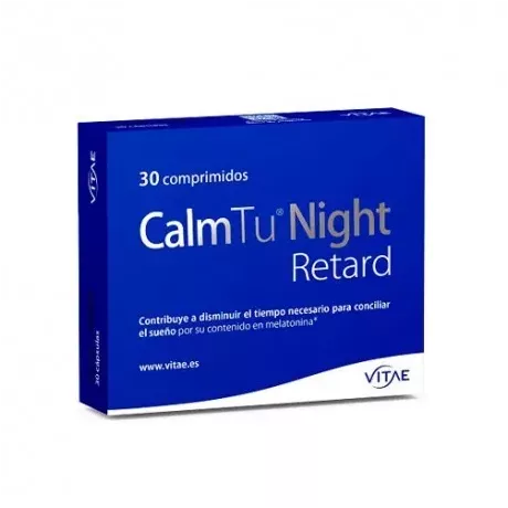 Calmtu Night Retard 30 Comprimidos Vitae | Tufarma.online