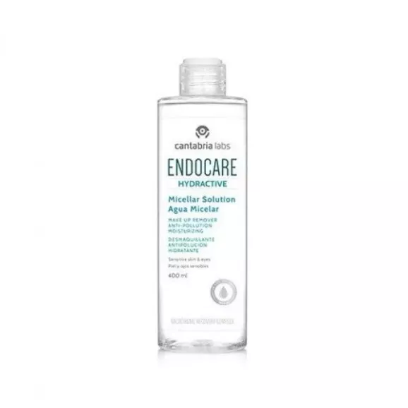 Endocare Hydractive Agua Micelar Desmaquillante Antipolucion Hidratante 1 Envase 400 Ml