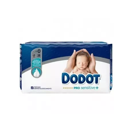 Pañal Infantil Dodot Pro Sensitive T- 0 3 Kg 38 U