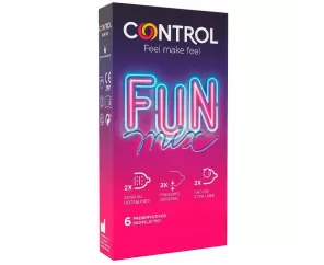 Control Fun Preservativos Mix 6 Unidades