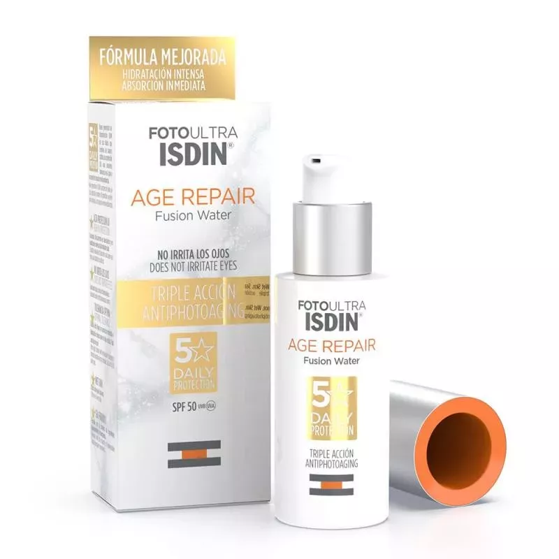 Foto Ultra ISDIN Age Repair Fusion Water SPF 50 | Tufarma.online