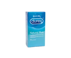 Durex Natural Plus Preservativos 12 Preservativos 2 Cajas