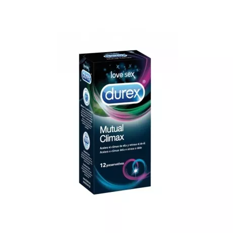 DUREX MUTUAL CLIMAX PRESERVATIVOS 12 UNIDADES