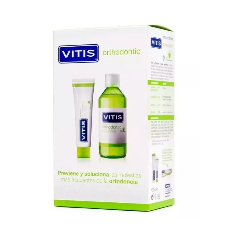 Vitis Orthodontic Pasta Dentifrica Y Colutorio Pack