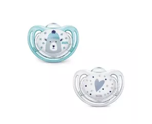 Chupete Silicona Nukete Freestyle T-3 2 Chupetes Winter