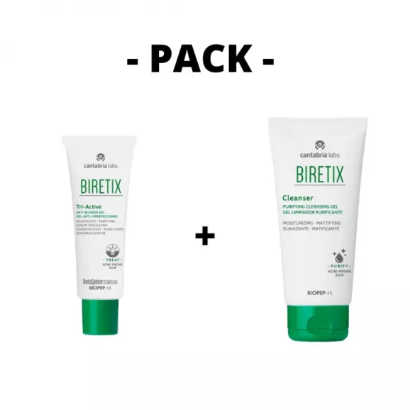 Pack Biretix Gel Limpiador + Anti-Imperfecciones