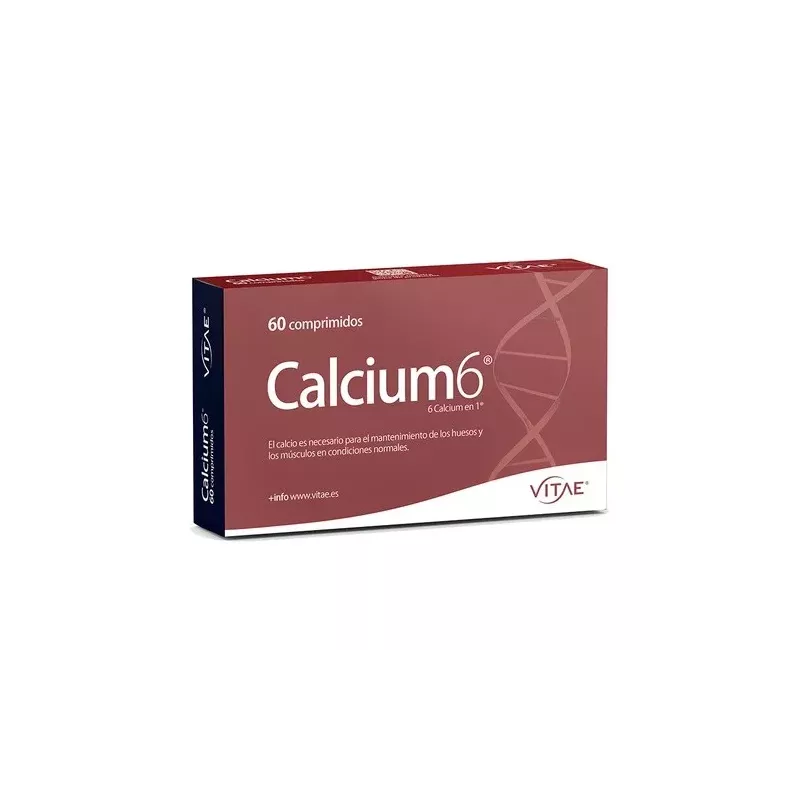 Calcium 6 60 Comprimidos Vitae | Tufarma.online