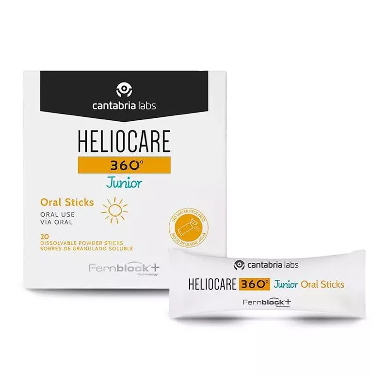 Heliocare 360º Junior Oral  20 Sticks 1 G