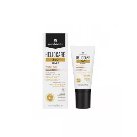 Heliocare 360º Color Water Gel Protector Solar SPF 50+  1 Envase 50 ML COLOR BRONZE