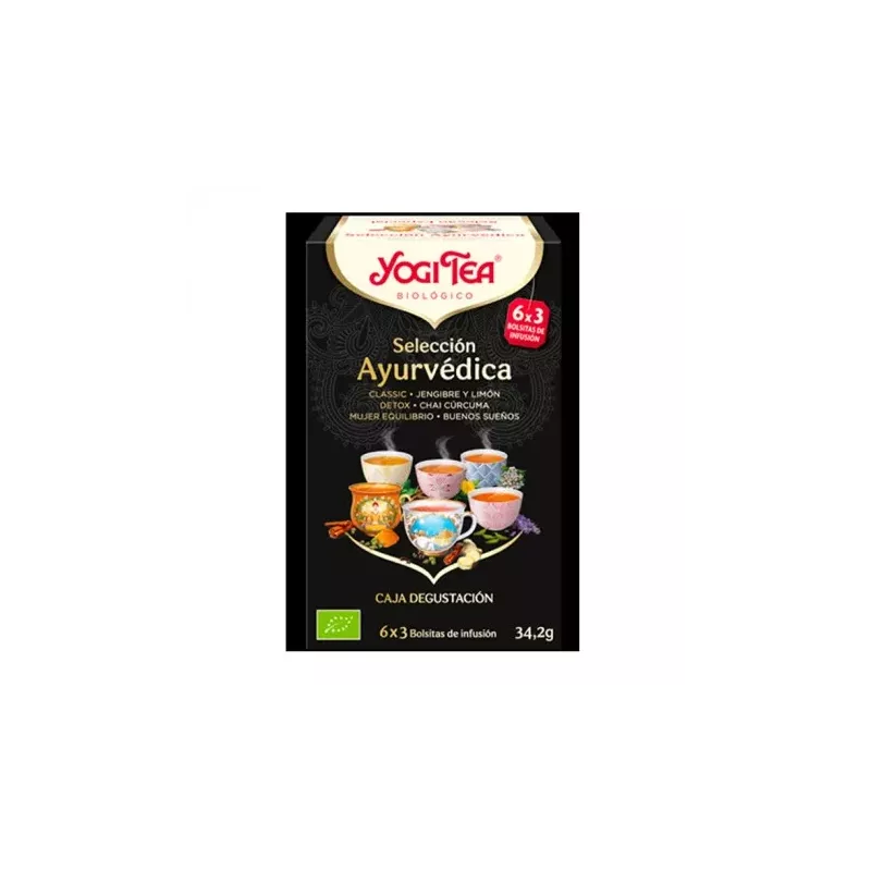 Selección Aturvédica 6X3 Bolsitas 34,2G YOGI TEA