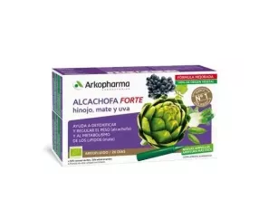Arkofluido Alcachofa Forte 20 Aampollas Bebibles 15 ML