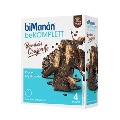 Bimanan Bekomplett Snack Barquillo Bombon Crujiente 4 Unidades 25 G