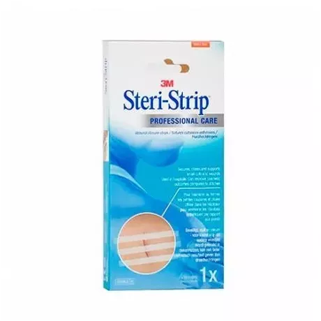 3M NEXCARE STERI STRIP SUTURA CUTANEA ESTERIL TIRA 12 MM X 100 MM 6 TIRAS