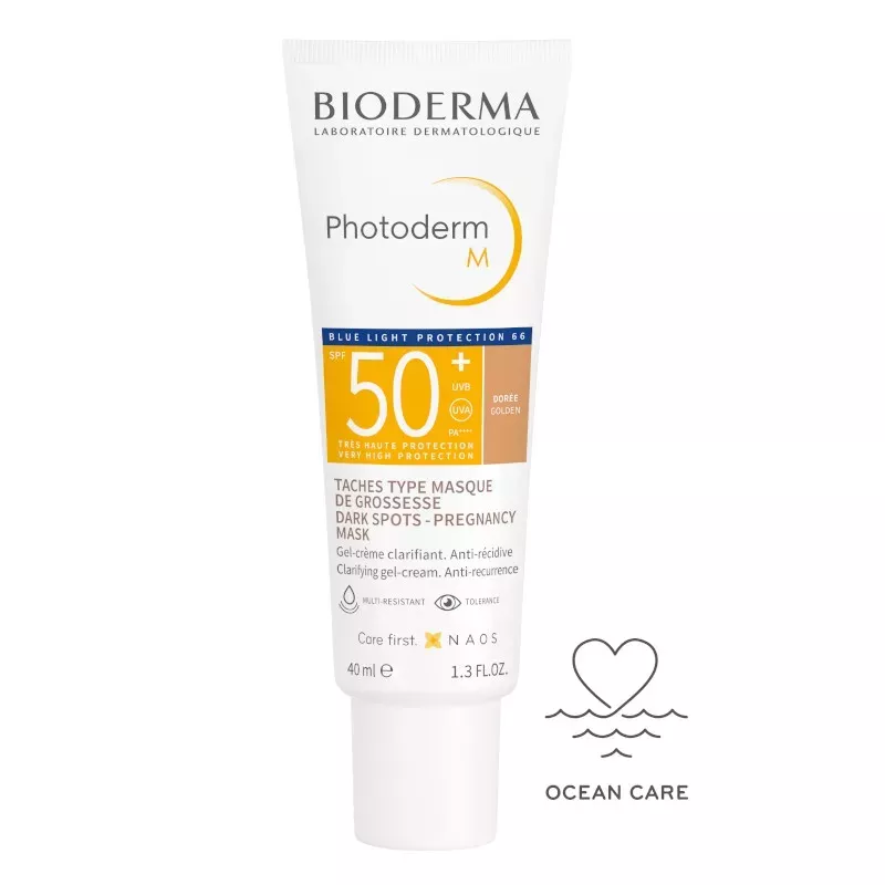 Photoderm M Spf 50+ Crema Color Bioderma 1 Envase 40 Ml Color Dorado