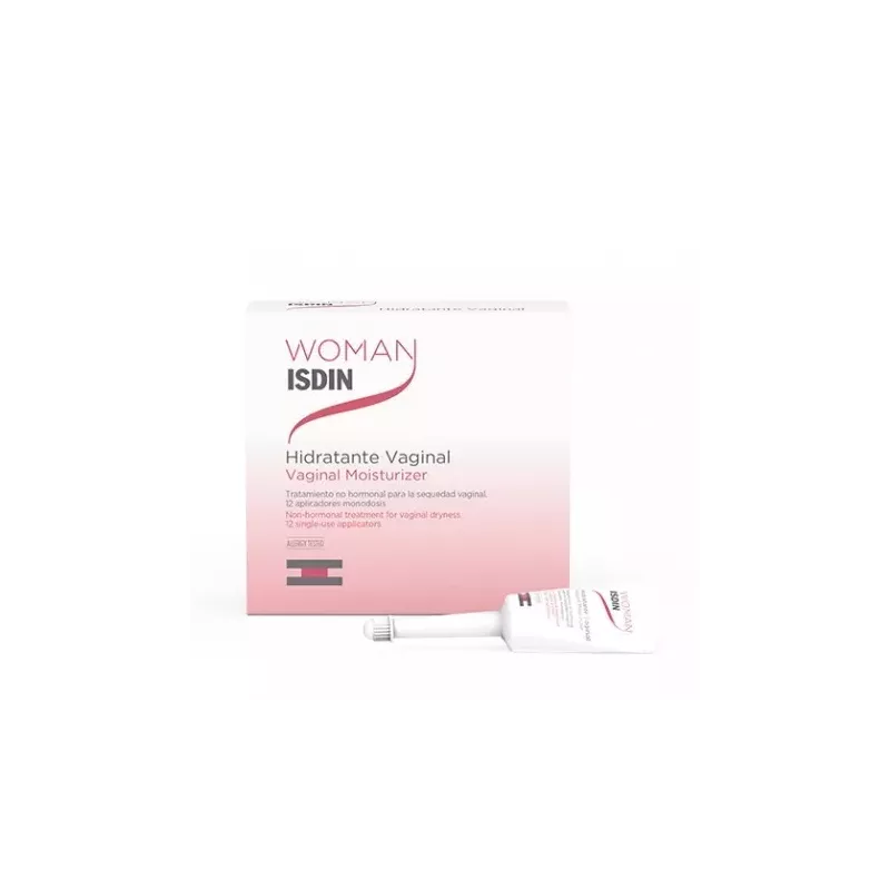 Woman Isdin Hidratante Vaginal Lubricante Hidrosoluble 6 Ml 12 Monodosis