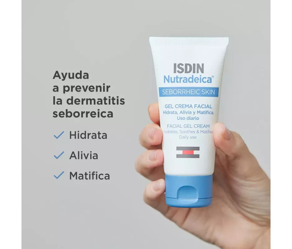 Isdin Nutradeica Seborrheic Skin Gelcrema Facial 1 Envase 50 Ml