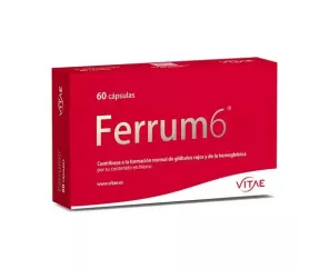Comprar Ferrum 6 60 Cápsulas Vitae | Farmacia24hbenimaclet.com