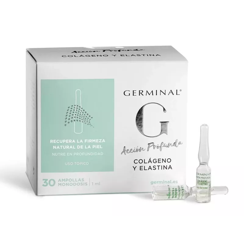 Germinal Accion Profunda Colageno Y Elastina 30 Ampollas 1 Ml