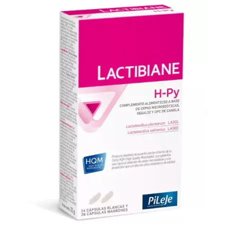 Lactibiane HPY 14 Cápsulas + 28 Cápsulas Marrones