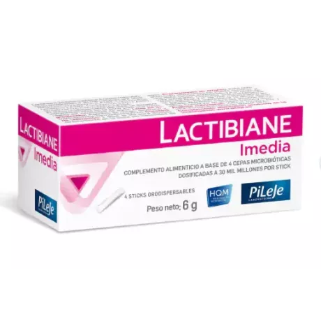 Lactibiane Imedia Pileje 4 Sicks Orodispersables