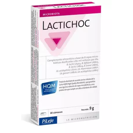 Adquirir Lactichoc 20 Capsulas al Mejor Precio | Tufarma.online