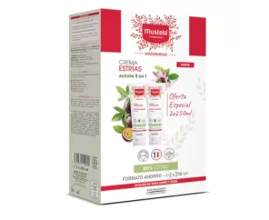 Duplo Crema Estrías Mustela 2X250Ml