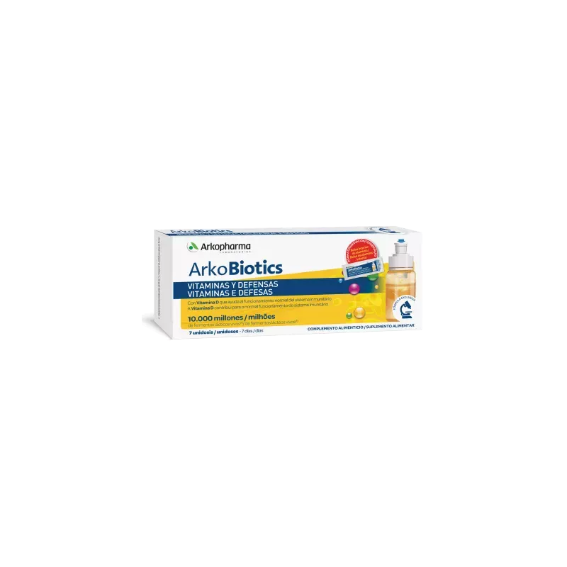 Arkobiotics Vitaminas Y Defensas Adultos | Tufarma.online