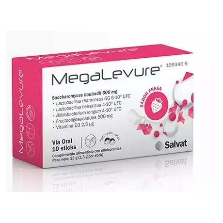 Comprar MegaLevure Sabor Fresa Online | Tufarma.online