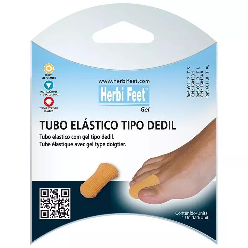 Dedil Tubo Con Gel Herbi Feet T- Xl