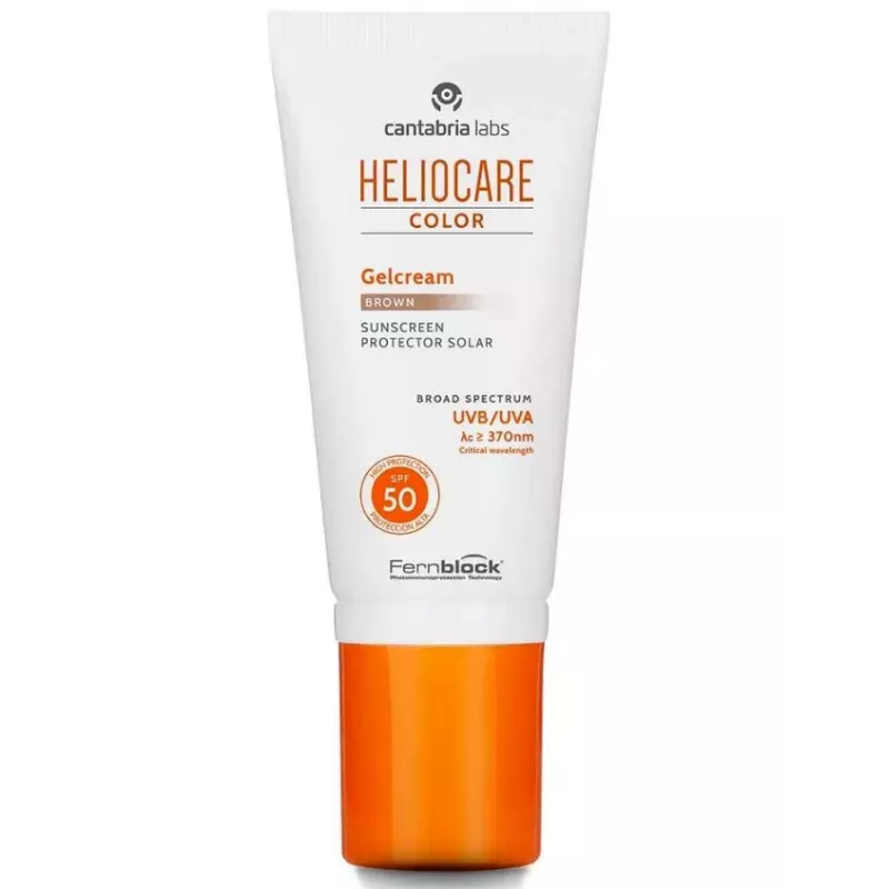 Heliocare SPF 50 Gel-Crema Color Brown 50ml | Tufarma.online