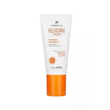 Heliocare SPF50 Color Gel Cream Light | Tufarma.online