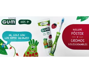 Pack Kids 3+ Gum Pasta + Cepillo + Mini Colutorio