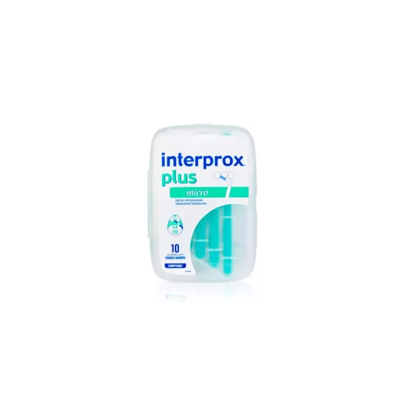 Cepillo Espacio Interproximal Interprox Plus Micro Envase Ahorro 10 U