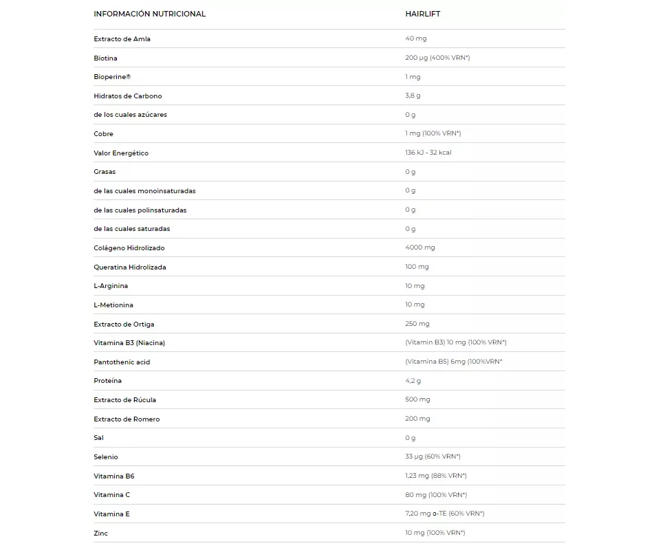 Gold Collagen Hairlift 10 Frascos 50 Ml | Farmacia24hbenimaclet.com