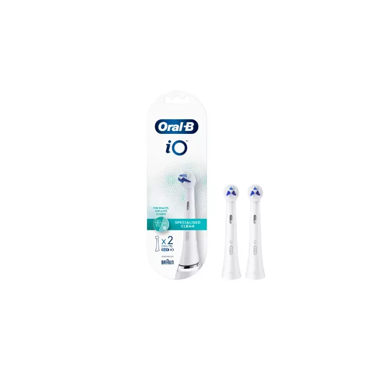 CEPILLO DENTAL ELECTRICO RECAMBIO ORAL-B IO SPECIALISED CLEAN 2 CABEZALES