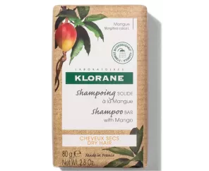 KLORANE CHAMPU SOLIDO AL MANGO  80 G