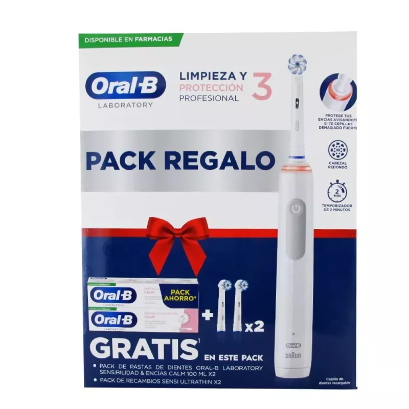 Cepillo Dental Electrico Oral B Laboratory Limpieza Y Proteccion Profesional 3 1 Unidad