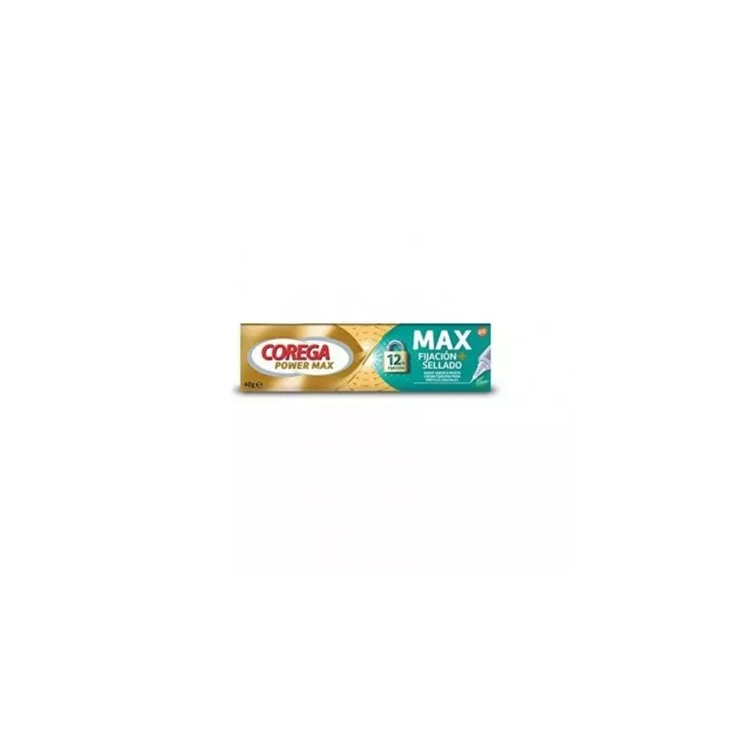 Corega Max Fijación + Confort 1 Tubo 40 G Sabor Menta